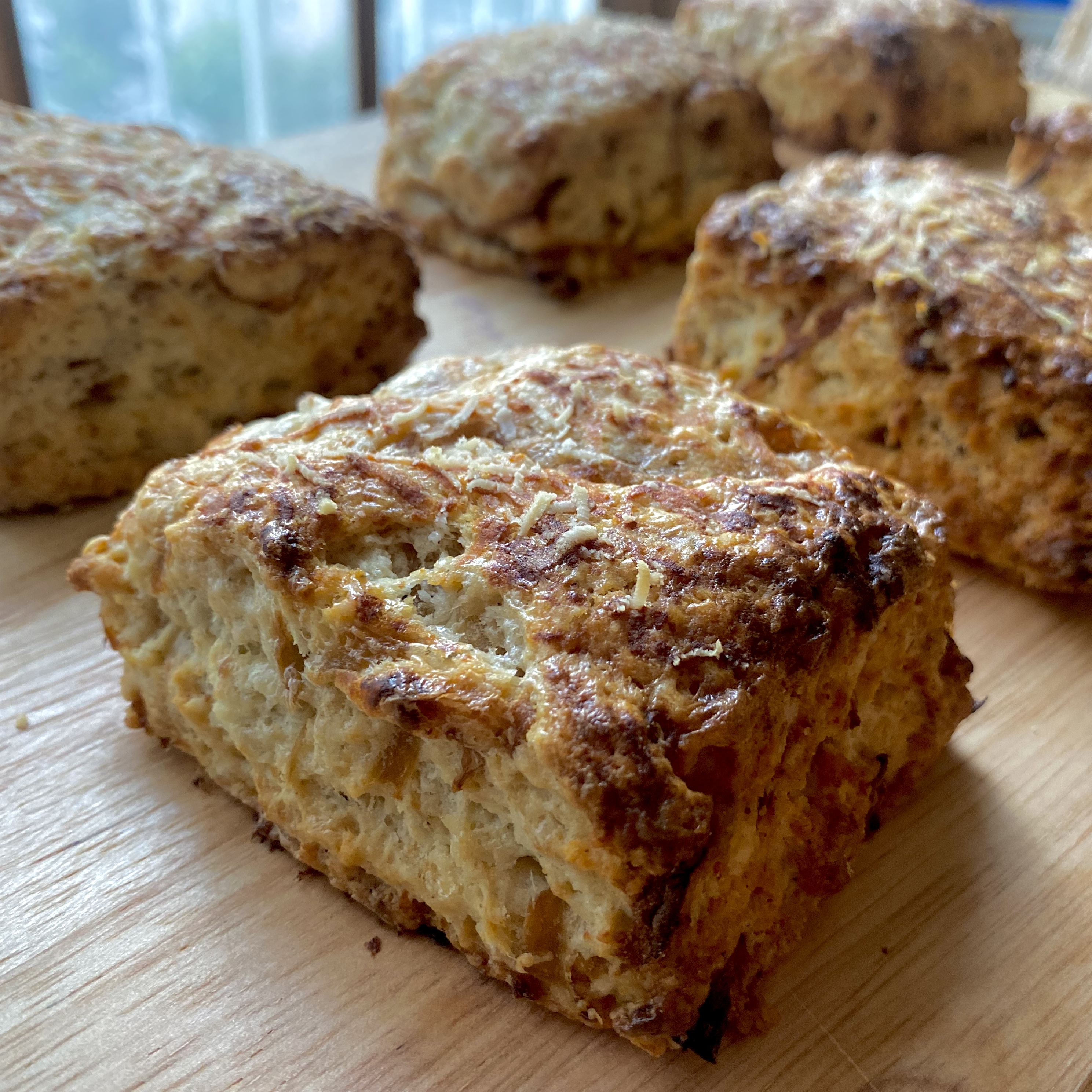Caramelized Onion Scones