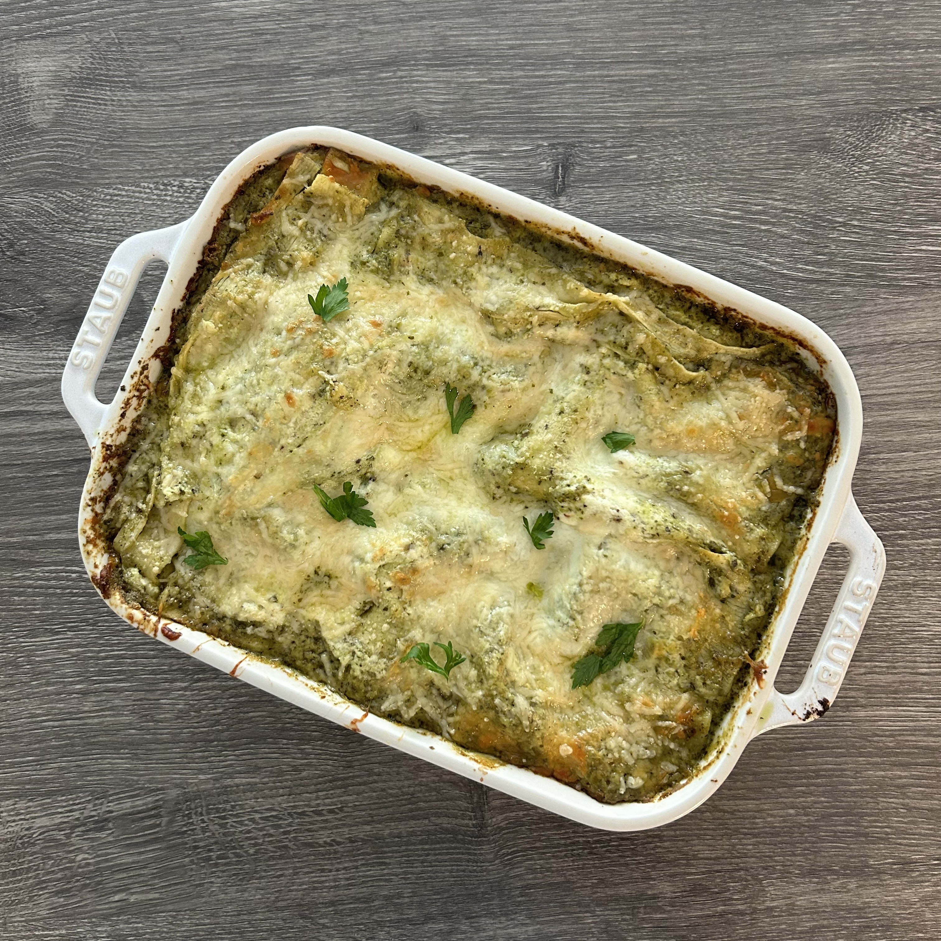 Pesto Lasagna