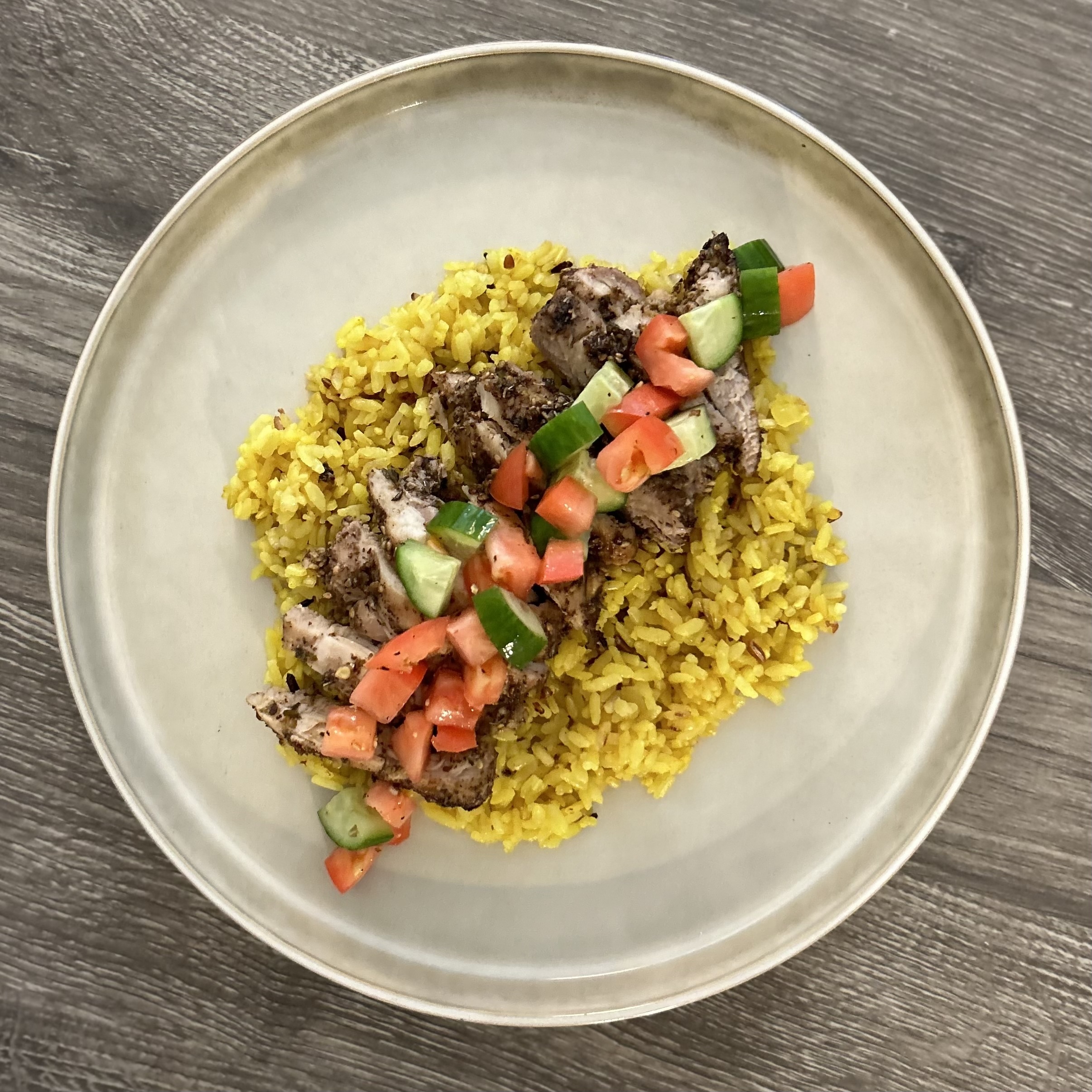 Za’atar Chicken and Rice