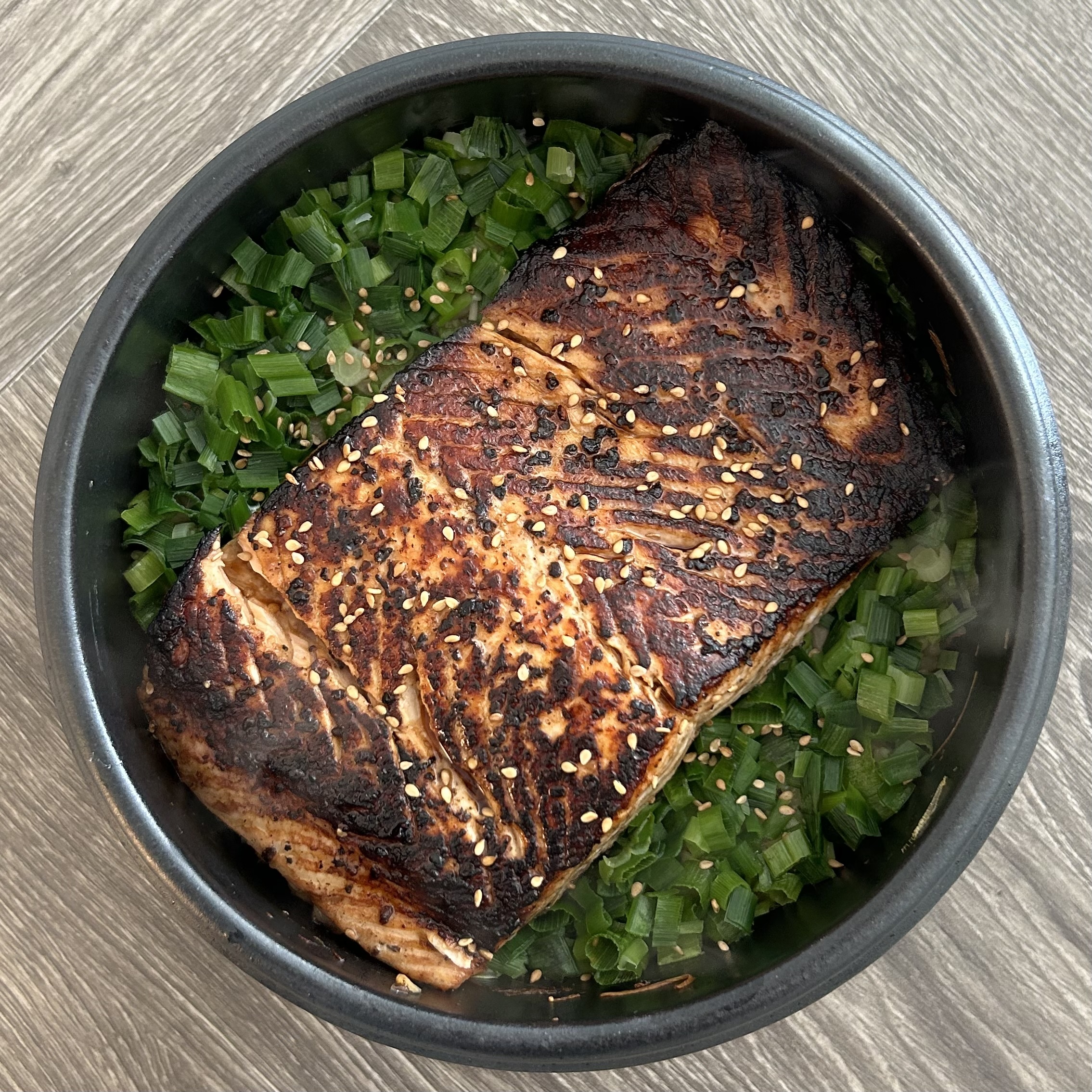 Salmon Earthenware Rice