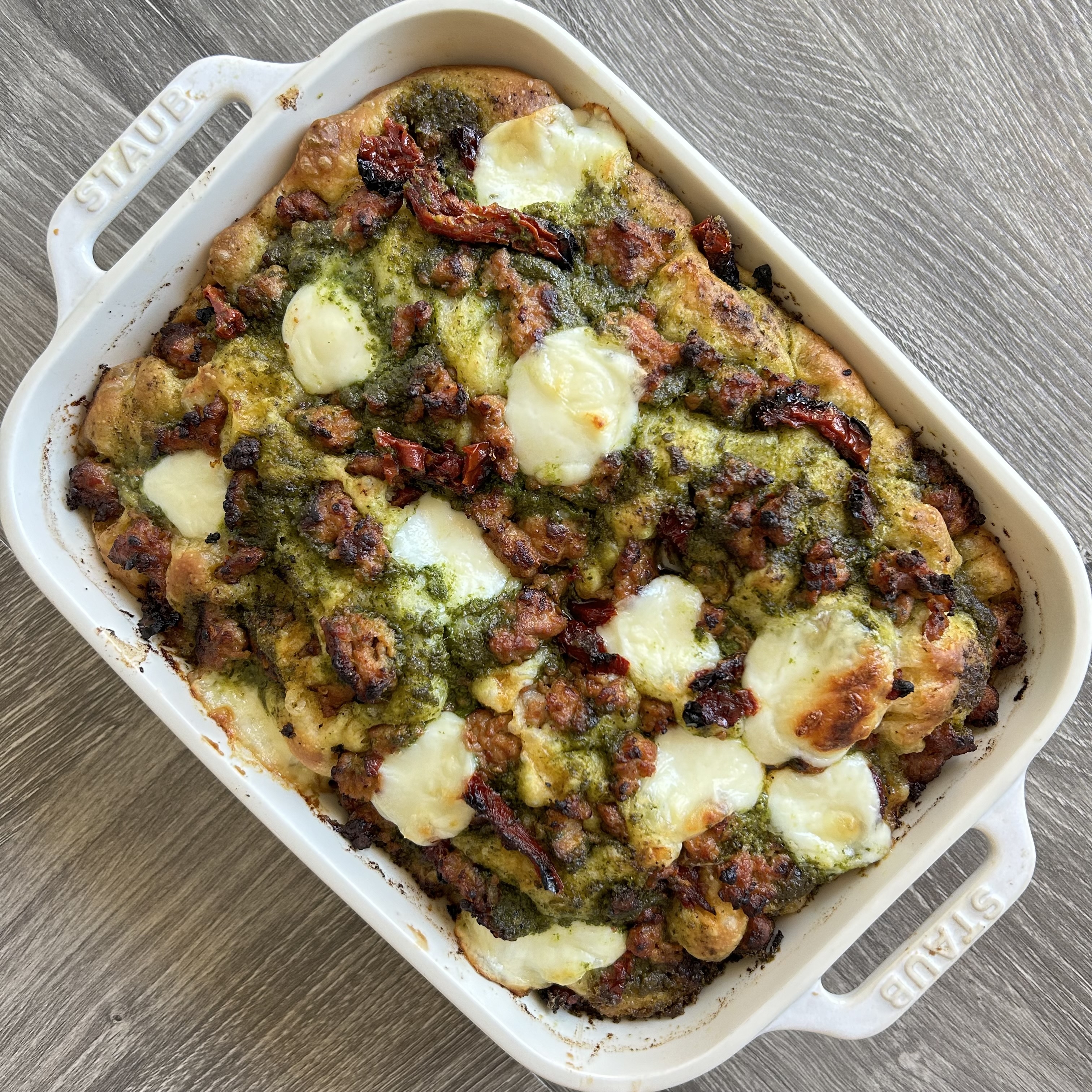 “The Works” Focaccia